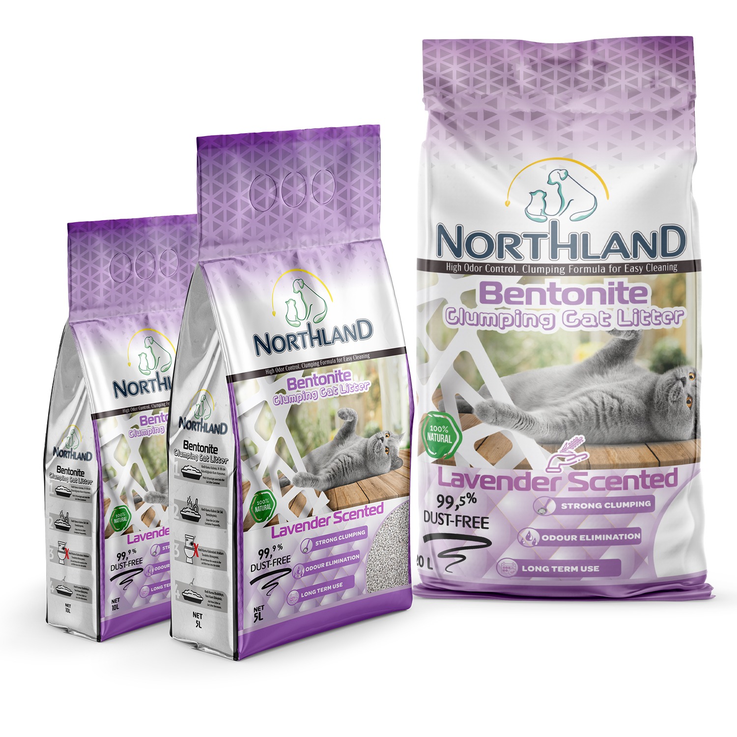 White Bentonite Cat Litter